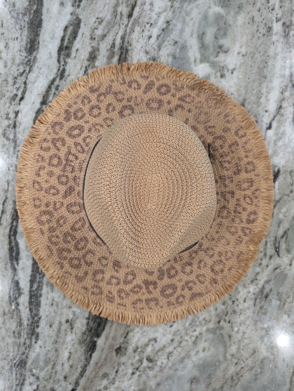 Do Everything in Love Women One Size Paper Straw Beach Sun Panama Hat